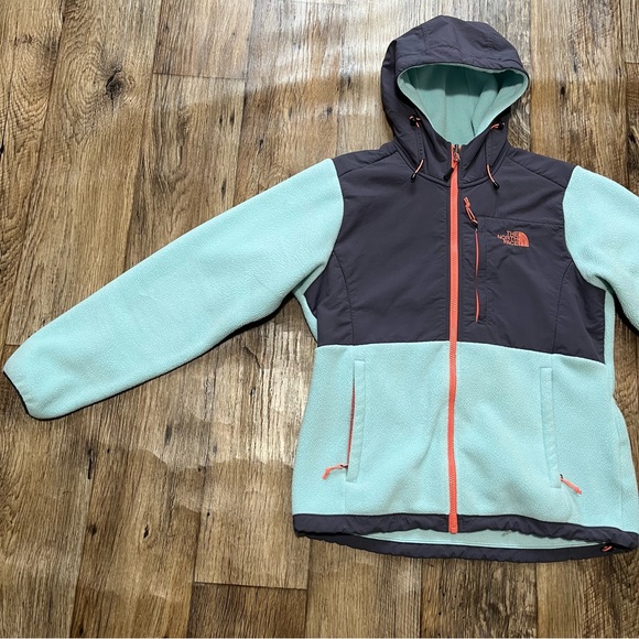 The North Face Women’s Denali Fleece Jacket Size Medium Pale Blue Preowned - Picture 4 of 16